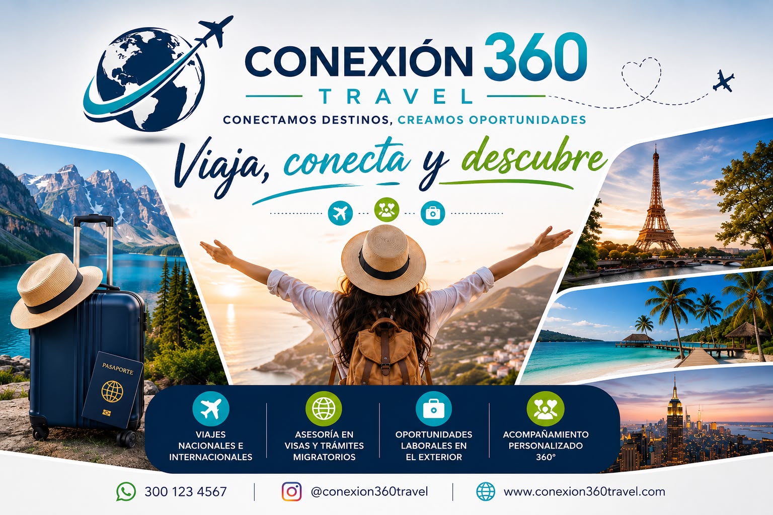 Viajes nacionales e internacionales